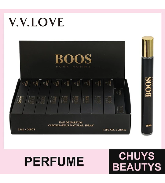 Eau de Parfum V.V. LOVE BOOS POUR HOMME Vaporizador Natural 35ml