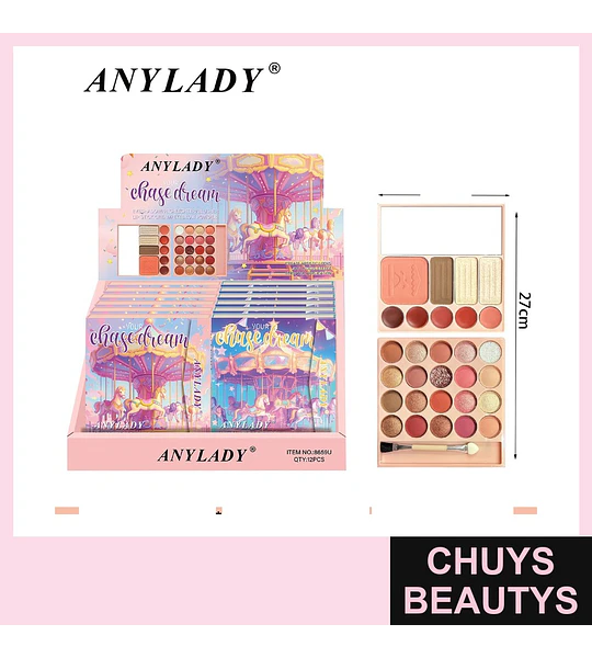 Paleta de Maquillaje Multifuncional Your Chase Dream ANYLADY
