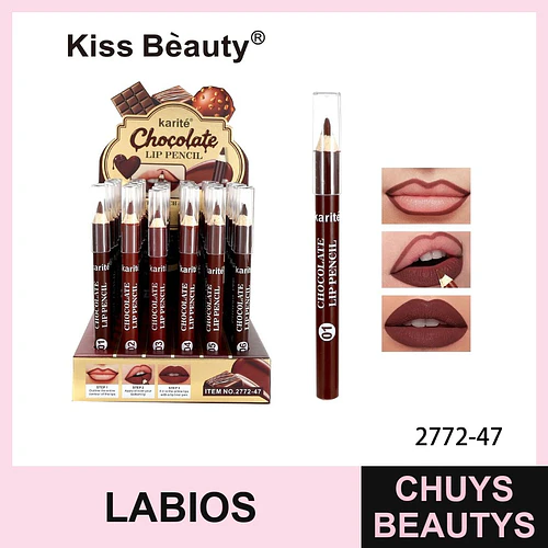 Delineador de Labios Tono Chocolate Karité Kiss Beauty - Chuys Beautys | Chuys Beautys