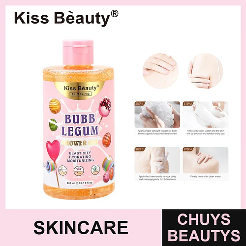 Gel de Ducha Hidratante y Antioxidante Kiss Bèauty Bubb Legum - Chuys Beautys | Chuys Beautys