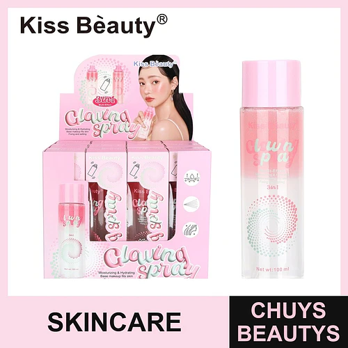Spray Fijador e Hidratante 3 en 1 Kiss Beauty Clawing para Maquillaje - Chuys Beautys | Chuys Beautys