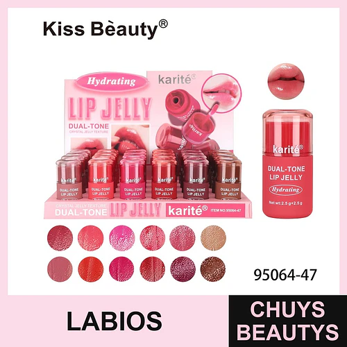 Jelly Labial Dual-Tone Hidratante Karité para Labios Suaves - Chuys Beautys | Chuys Beautys