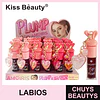 Brillo Labial Plump Hidratante Amoiris con Llavero Conejo Kiss Beauty 4