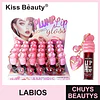 Brillo Labial Plumping Hidratante Kiss Beauty AMOIRIS con Charm Corazón 4