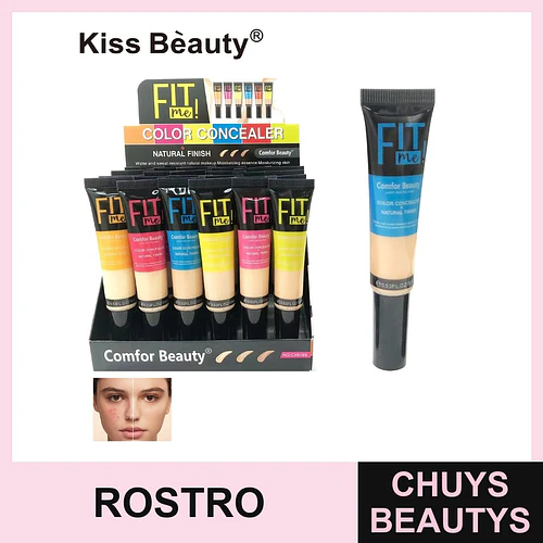 Corrector de Color Fit me! Comfor Beauty con Acabado Natural Kiss Beauty - Chuys Beautys | Chuys Beautys