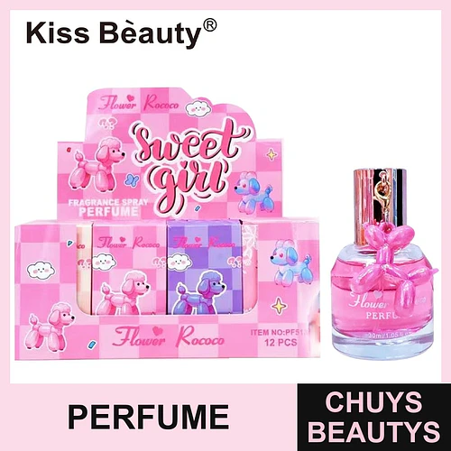 Fragancia Spray Dulce Floral Kiss Beauty Flower Rococo 30ml - Chuys Beautys | Chuys Beautys