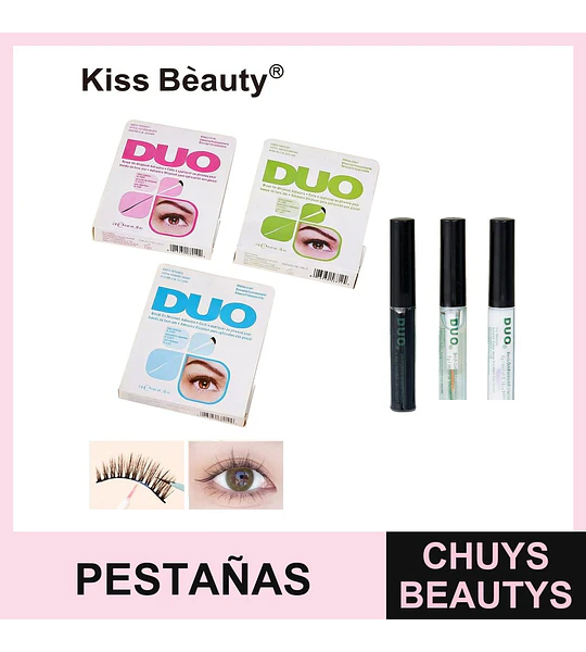 Adhesivo para Pestañas Postizas DUO Brush On con Aplicador de Pincel