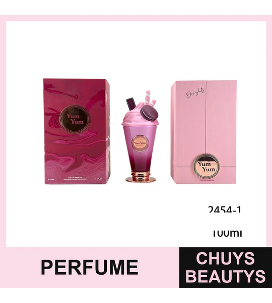 Eau de Parfum Yum Yum Delights con fragancia dulce y diseño divertido 100ml