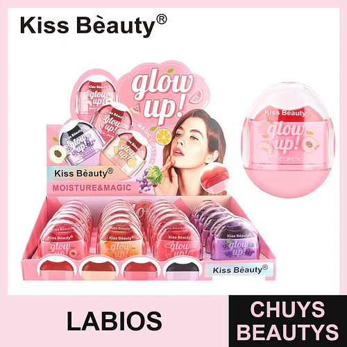 Labial Mágico Hidratante Glow Up Kiss Bèauty con Esencia Frutal - Chuys Beautys | Chuys Beautys