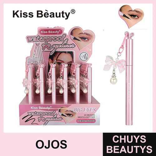 Delineador de Ojos Líquido Waterproof Big Eyes Kiss Beauty - Chuys Beautys | Chuys Beautys