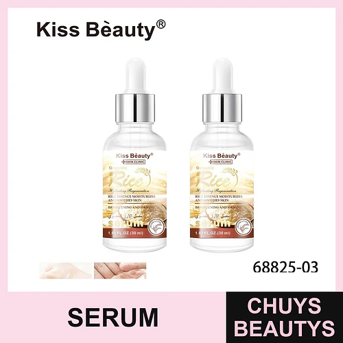 Serum facial hidratante y regenerador de arroz Kiss Beauty - Chuys Beautys | Chuys Beautys