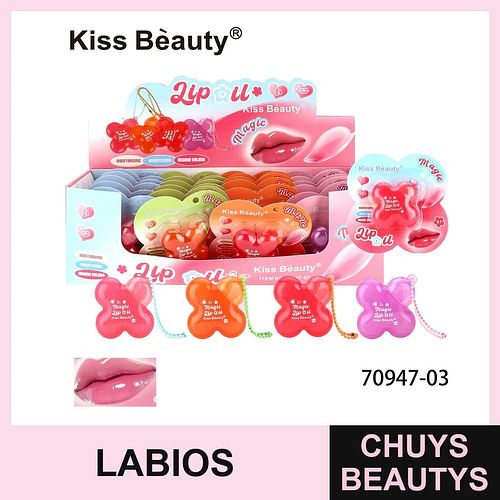 Kiss Beauty Magic Lip Oil Hidratante y Brillo Labial con Cambio de Color - Chuys Beautys | Chuys Beautys