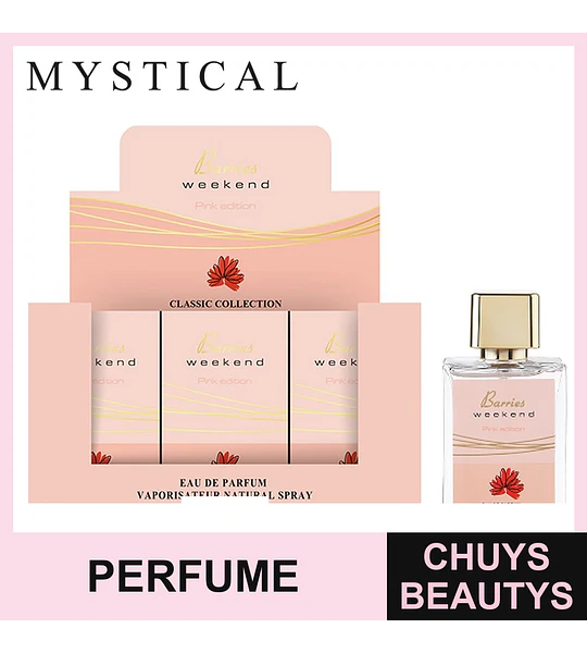 Eau de Parfum Barries Weekend Pink Edition Mystical 30ml