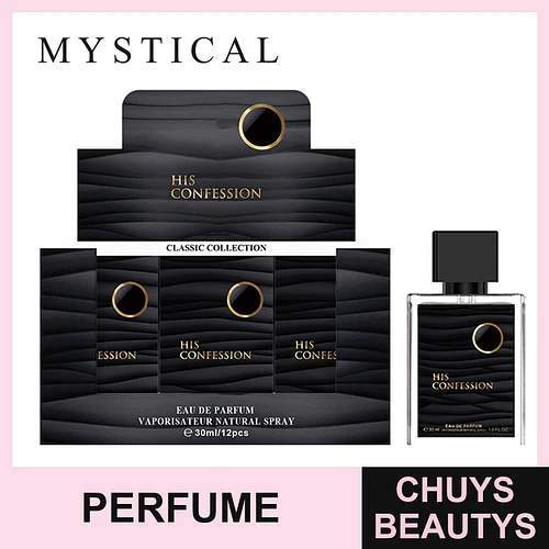 Fragancia Masculina Eau de Parfum His Confession Mystical 30ml - Chuys Beautys | Chuys Beautys