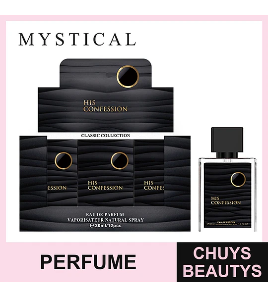 Fragancia Masculina Eau de Parfum His Confession Mystical 30ml