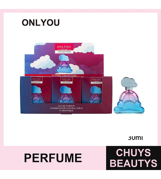 Eau de Parfum ONLYOU Colección Clásica Diseño Nube 30ml