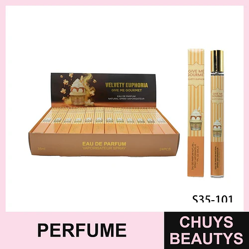 Perfume Spray Velvety Euphoria Give Me Gourmet Eau de Parfum 35ml - Chuys Beautys | Chuys Beautys