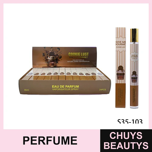 Eau de Parfum Cookie Lust Gourmet en Spray Natural 35ml - Chuys Beautys | Chuys Beautys