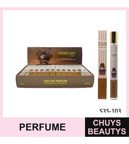 Eau de Parfum Cookie Lust Gourmet en Spray Natural 35ml
