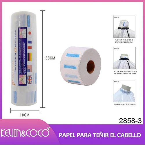 Bufanda de Papel Desechable para Barbería - Chuys Beautys® | Chuys Beautys