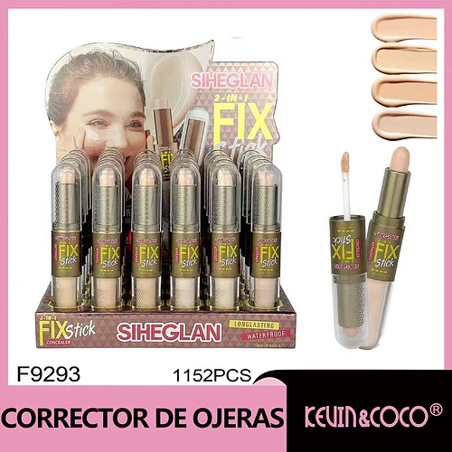 Dúo de Correctores: Corrector en Barra + Corrector Líquido - Chuys Beautys® | Chuys Beautys