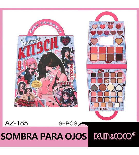 Paleta de Sombras de Ojos en Estuche Bolso Animado Print