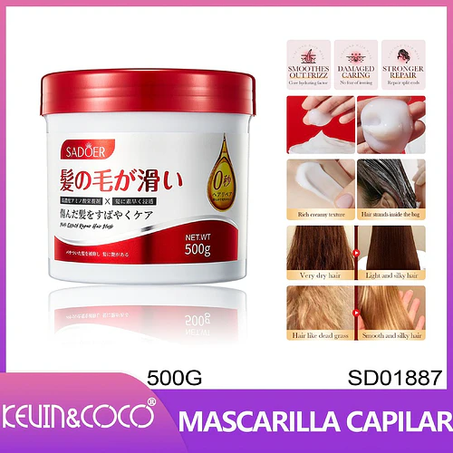 Mascarilla Capilar Nutritiva, Suavizante y Reparadora 500g - Chuys Beautys® | Chuys Beautys