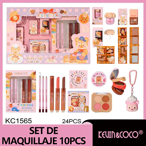 Kit de Maquillaje Oso Café (Kit Completo) - Chuys Beautys® | Chuys Beautys