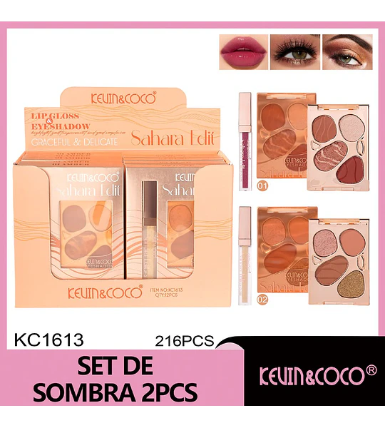 Set de Maquillaje Sahara (Kit Completo)