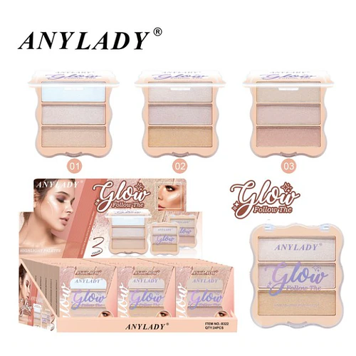 3 Iluminadores "Glow" ANYLADY - Chuys Beautys® | Chuys Beautys