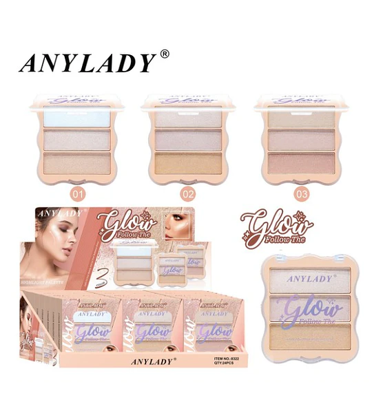 Set de 3 Iluminadores "Glow" ANYLADY