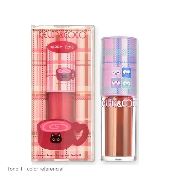 Brillos de Labiales de Coffe Time