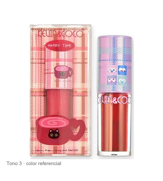 Brillos de Labiales de Coffe Time