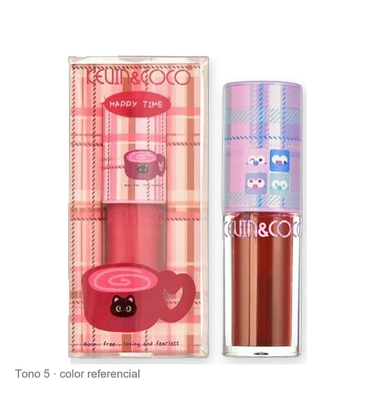 Brillos de Labiales de Coffe Time