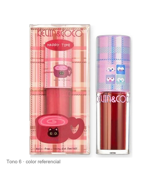 Brillos de Labiales de Coffe Time