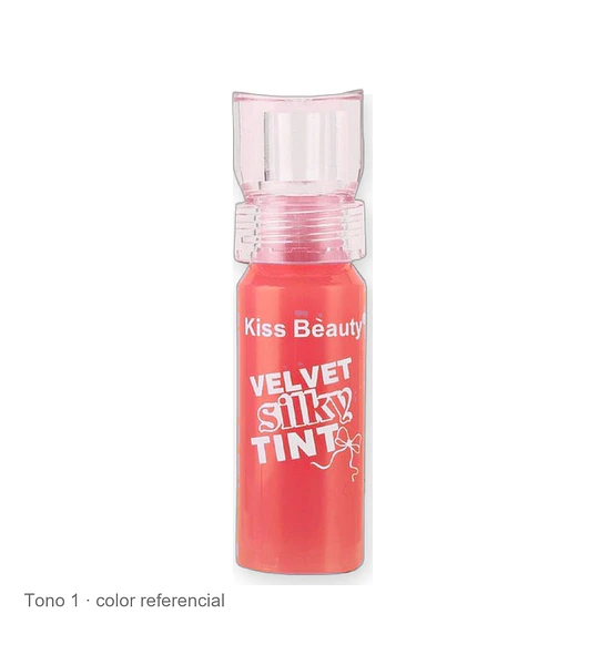 Tinta de Labios Velvet Silky Matte Kiss Bèauty Larga Duración