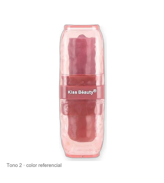 Labial Mate de Larga Duración Kiss Bèauty Alta Pigmentación