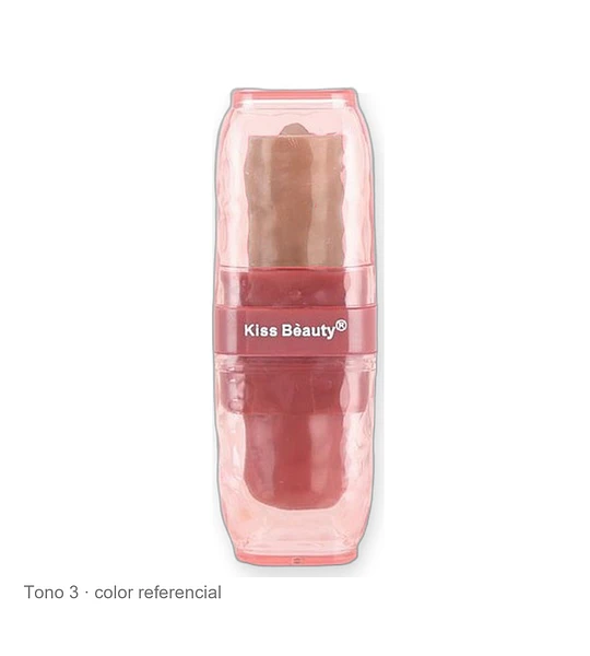 Labial Mate de Larga Duración Kiss Bèauty Alta Pigmentación
