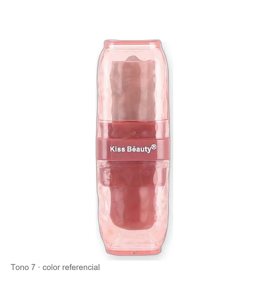 Labial Mate de Larga Duración Kiss Bèauty Alta Pigmentación