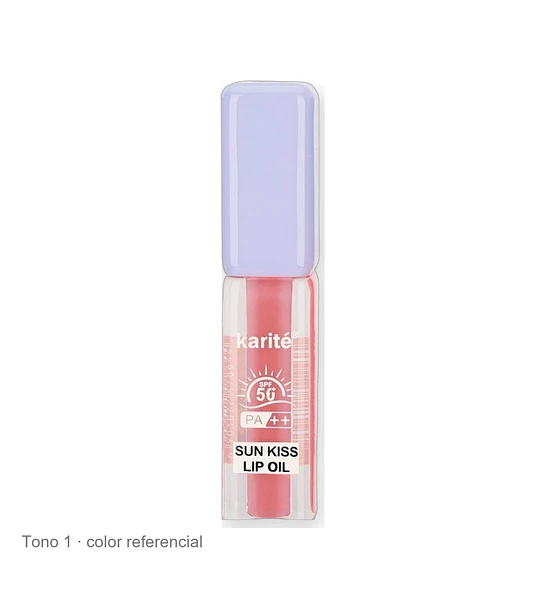 Aceite labial con protección solar SPF 50 PA++ Kiss Beauty Karité