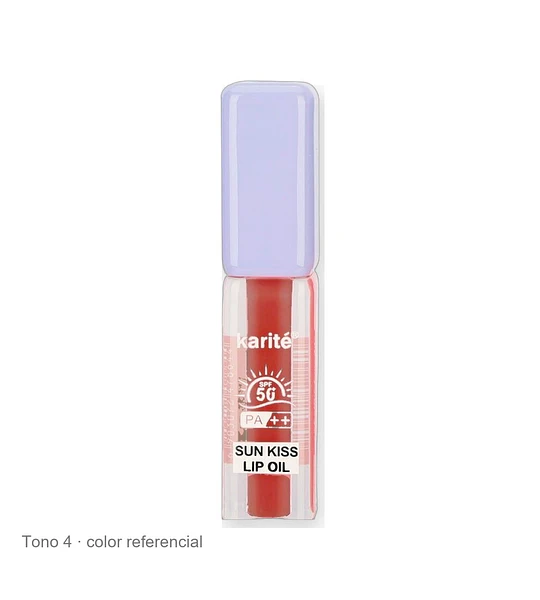 Aceite labial con protección solar SPF 50 PA++ Kiss Beauty Karité