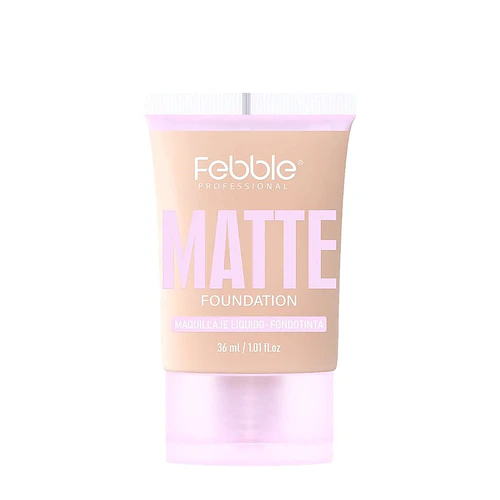 Base Líquida Matte Cobertura Perfecta FEBBE 36 ml - FEBBE | Chuys Beautys