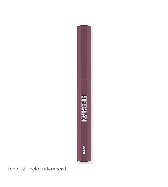 Lapiz Labial Con 12 Colores