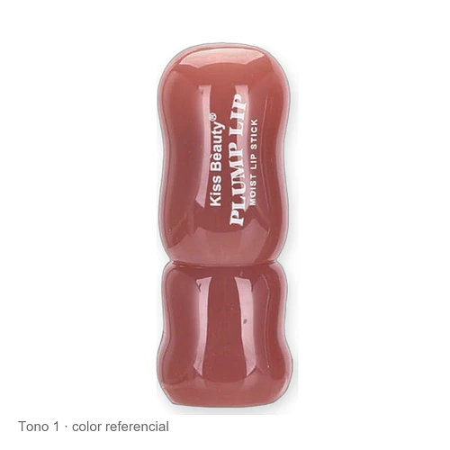 Labial Plump Lipstick Larga Duración Color Sensacional Kiss Bèauty - Chuys Beautys | Chuys Beautys