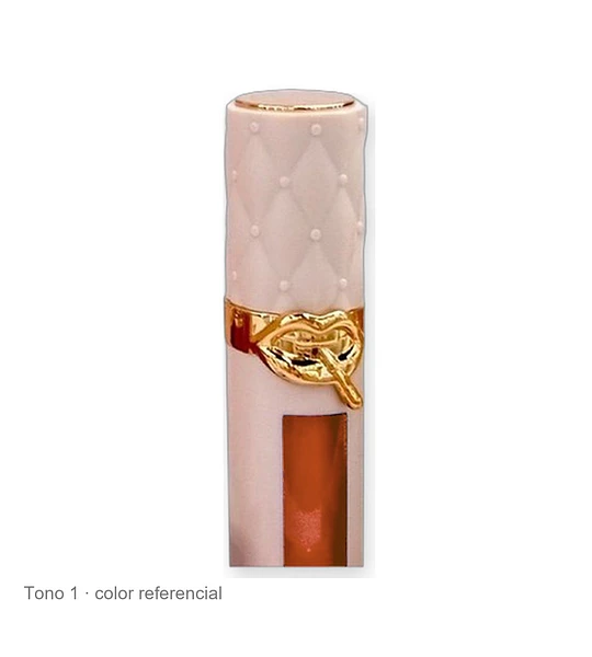 Kiss Beauty Teyana Taylor Gloss Labial Voluminizador Efecto Plumping