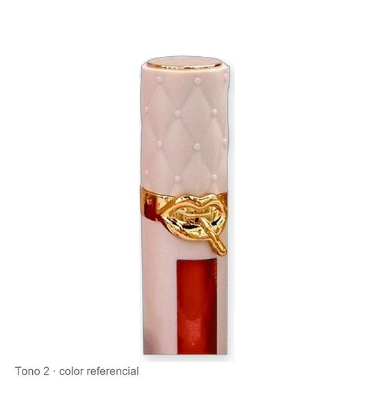 Kiss Beauty Teyana Taylor Gloss Labial Voluminizador Efecto Plumping