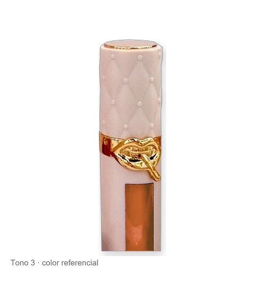 Kiss Beauty Teyana Taylor Gloss Labial Voluminizador Efecto Plumping
