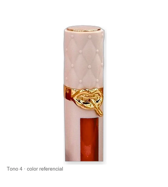 Kiss Beauty Teyana Taylor Gloss Labial Voluminizador Efecto Plumping