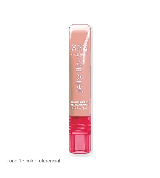 Brillo labial efecto gel Kiss Beauty XNX Full-Bodied Shine Gloss