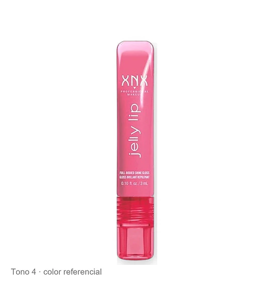 Brillo labial efecto gel Kiss Beauty XNX Full-Bodied Shine Gloss